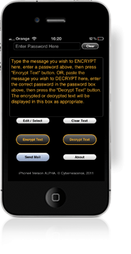 Secure Email Encryption App for iPhone4